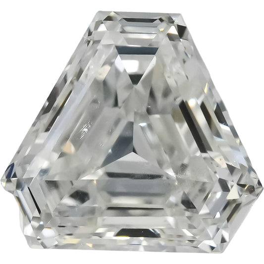 GIA Certified SI1/G Cut Cornered Trillion Step Cut Diamond Loose Stone 1.01CT