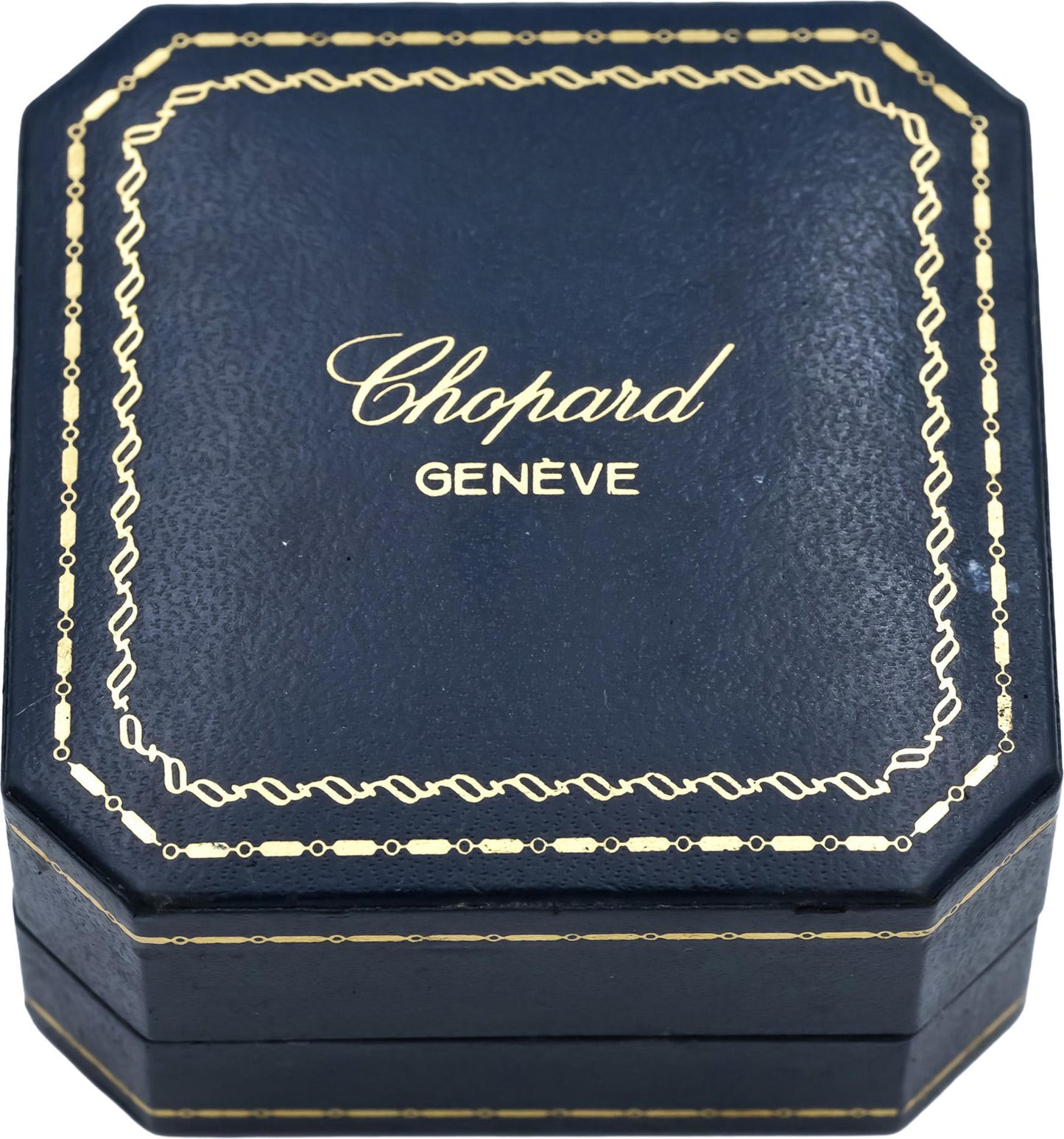 CHOPARD 18k Yellow Gold Happy Diamond Heart Ring Size 5.75 w/ Box Papers
