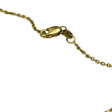 IGI 14k Yellow Gold VS1/F Oval Cut Lab-Grown Diamond Pendant Necklace 2.21CT