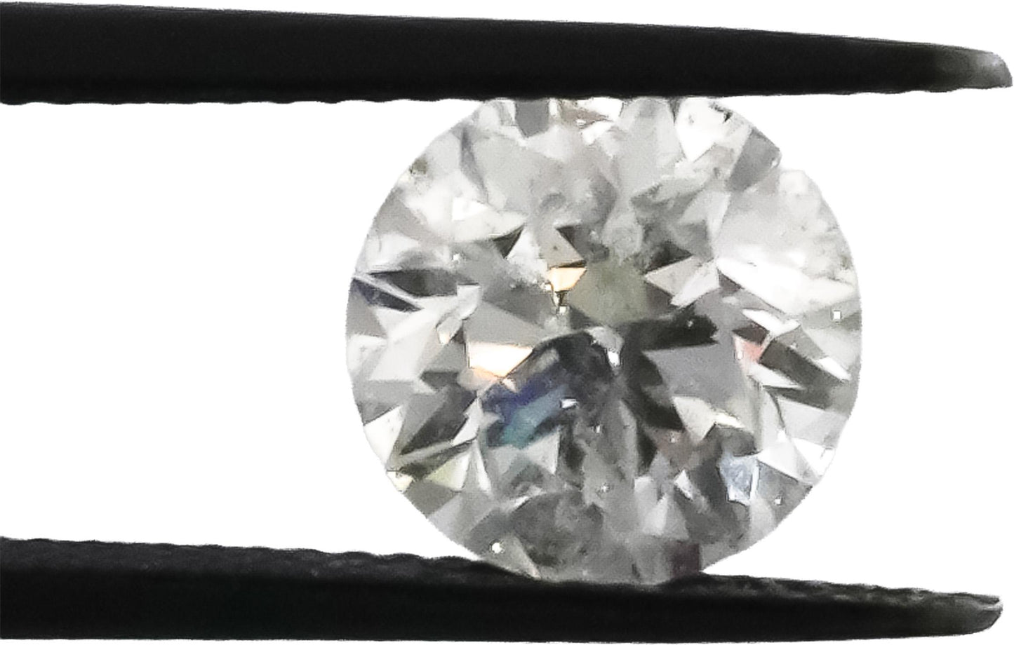 HRD Certified I1/E Round Cut Natural Diamond Loose Stone 3.01CT