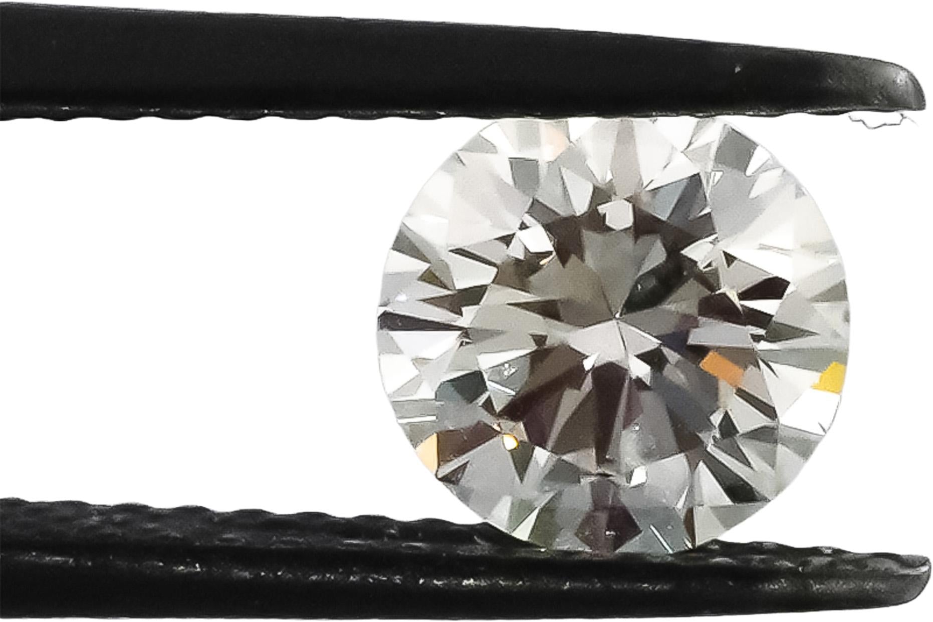 GIA Certified VS1/I Round Cut Natural Diamond Loose Stone 1.04CT