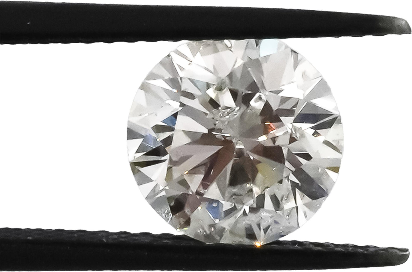 HRD Certified I1/E Round Cut Natural Diamond Loose Stone 2.51CT