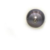 14k Gold Black Tahitian Pearl and Diamond Accent Stud Earrings 0.04CTW