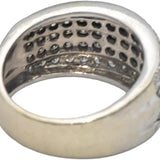 LE VIAN 14k White Gold Round Diamond Ring 1.50CT Size 6.75 $4200 Retail