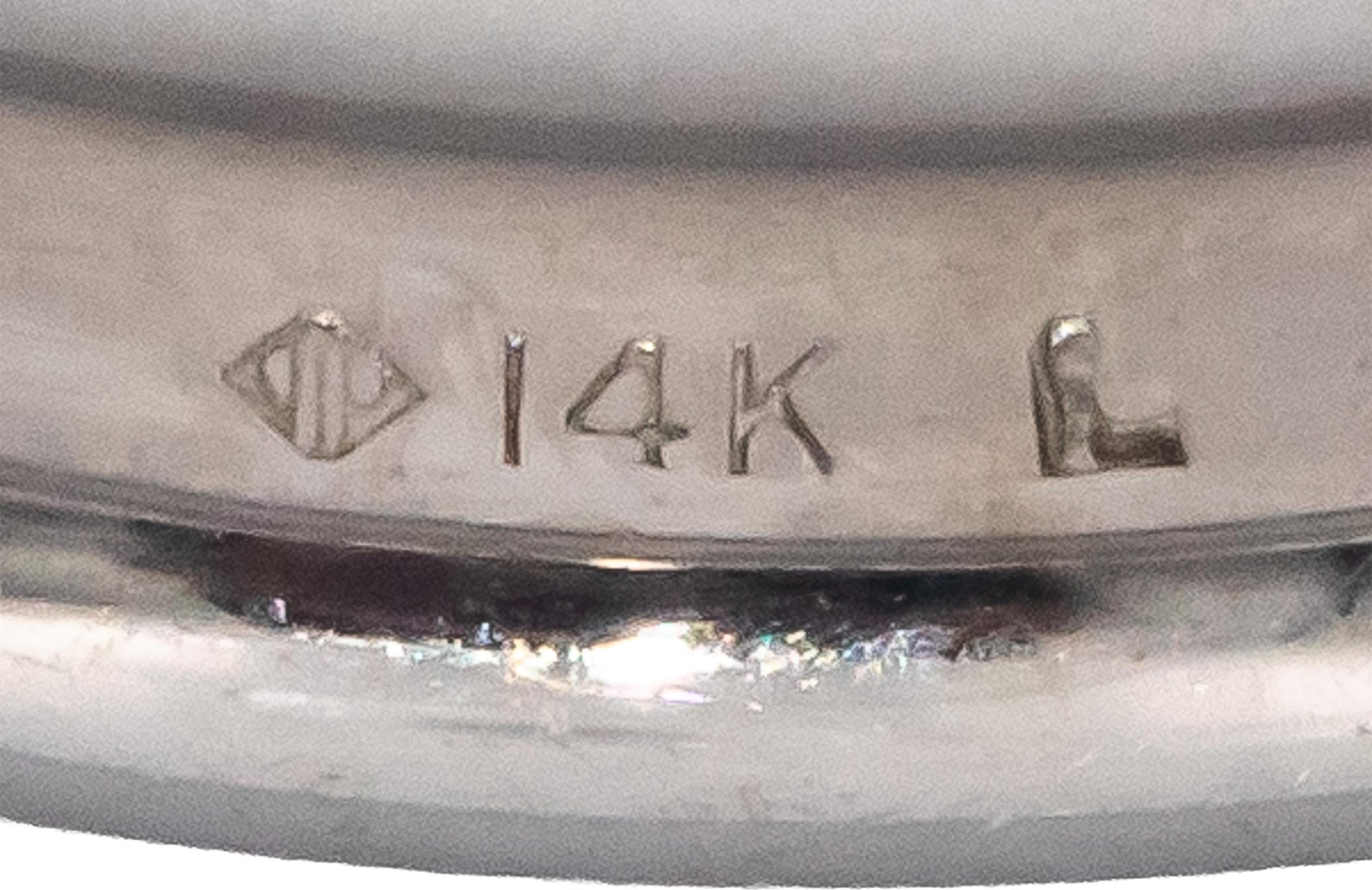 14k White Gold Round Channel Set Diamond Eternity Band Ring 0.50CT Size 7.25