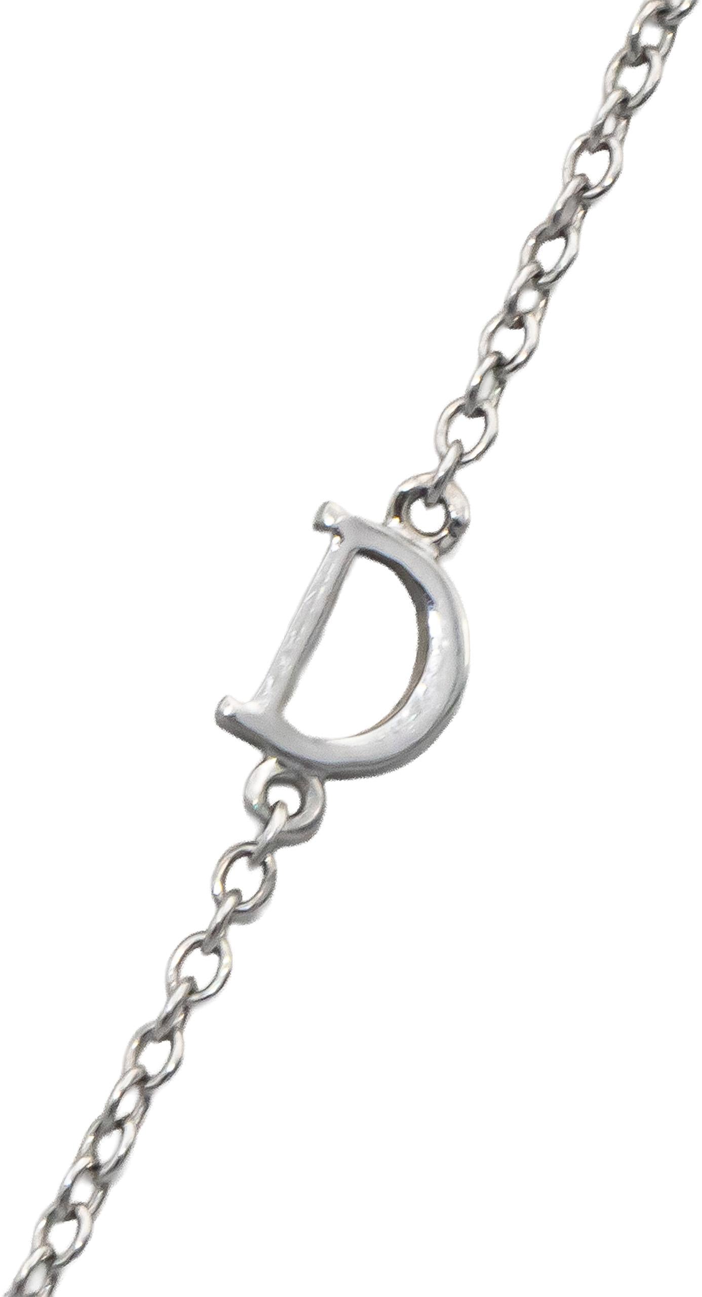 DAMIANI BATTITO 18k White Gold VS Diamond Pendant Necklace 2.0CT