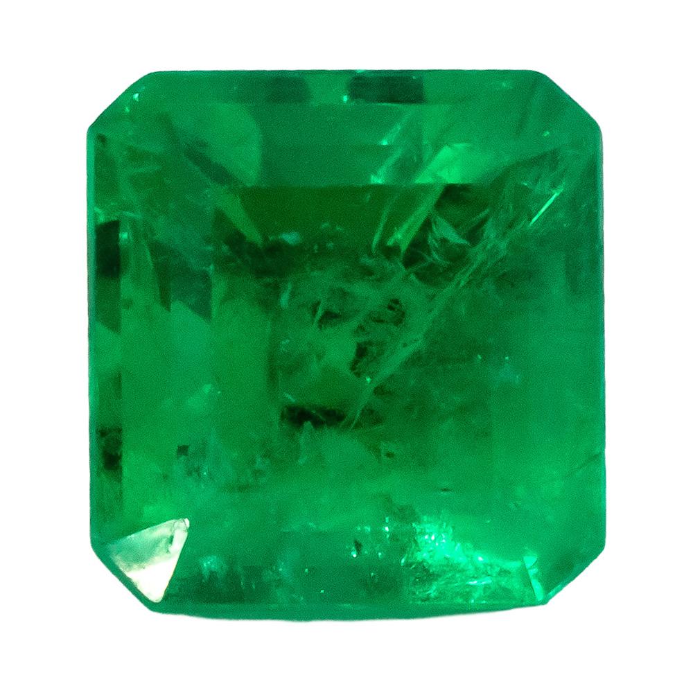 GIA Certified Natural Colombian Emerald Octagonal Cut Loose Gemstone 1.98CT