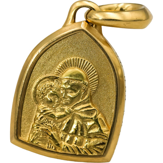DAVID YURMAN 18k Yellow Gold St. Anthony Charm Pendant