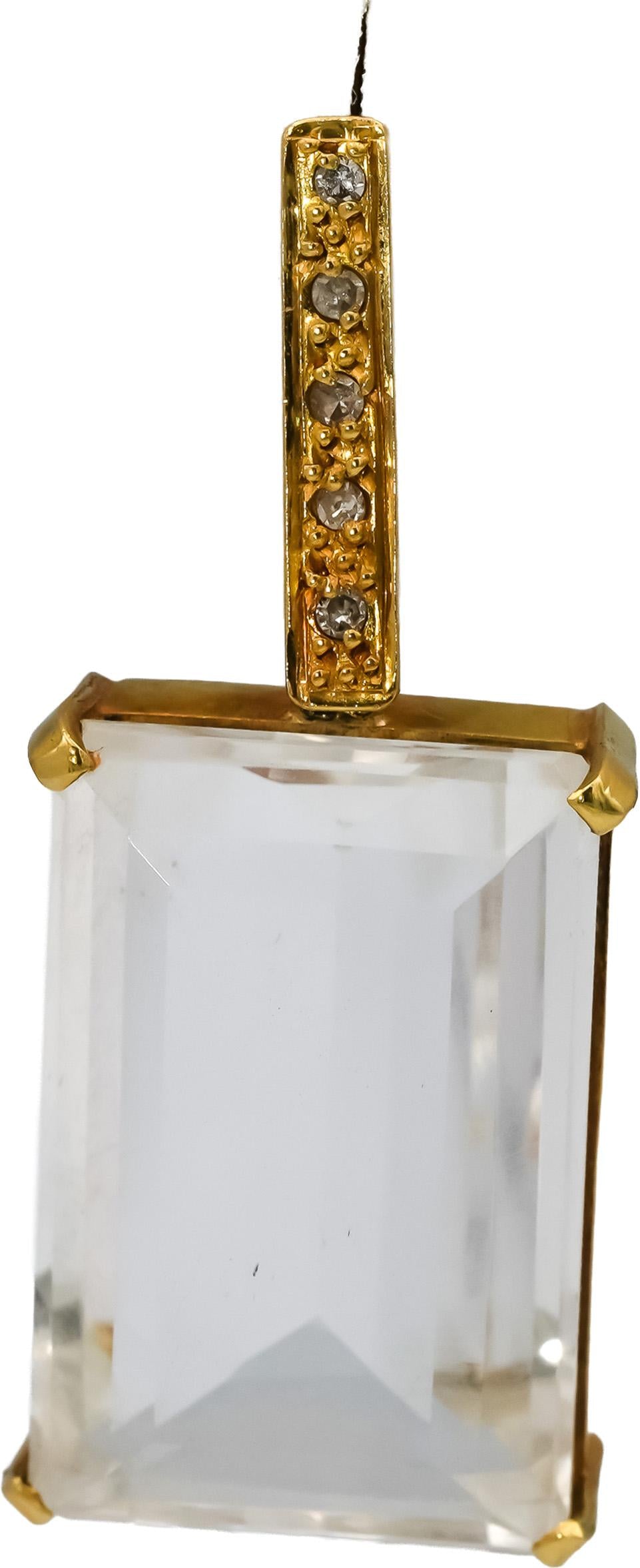 18k Yellow Gold Aquamarine and Diamond Drop Dangle Earrings 30.05CTW