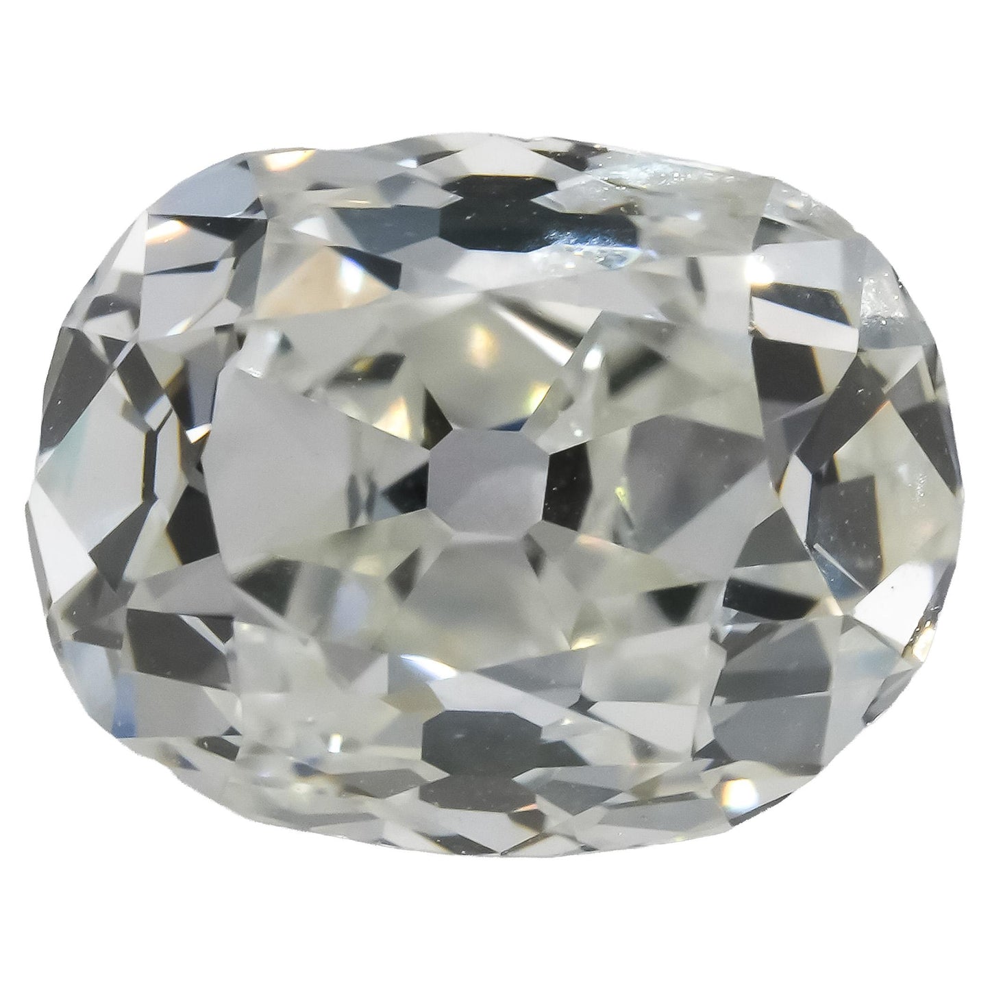 GIA Certified 2.02CT Old Mine Cut Diamond G Color SI1 Clarity