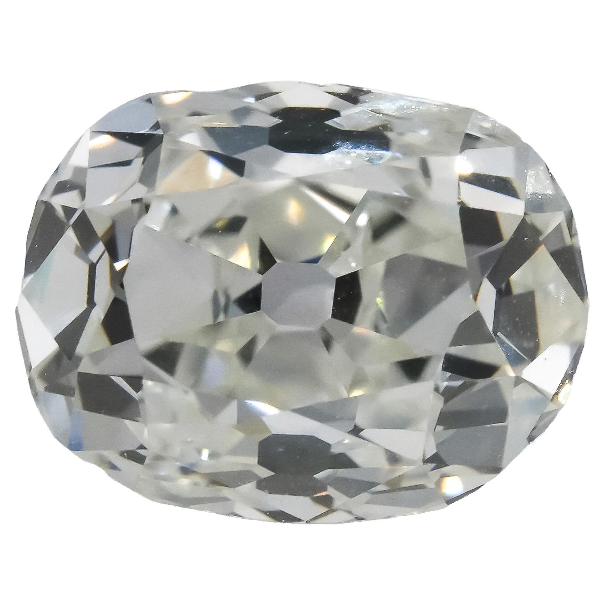 GIA Certified 2.02CT Old Mine Cut Diamond G Color SI1 Clarity