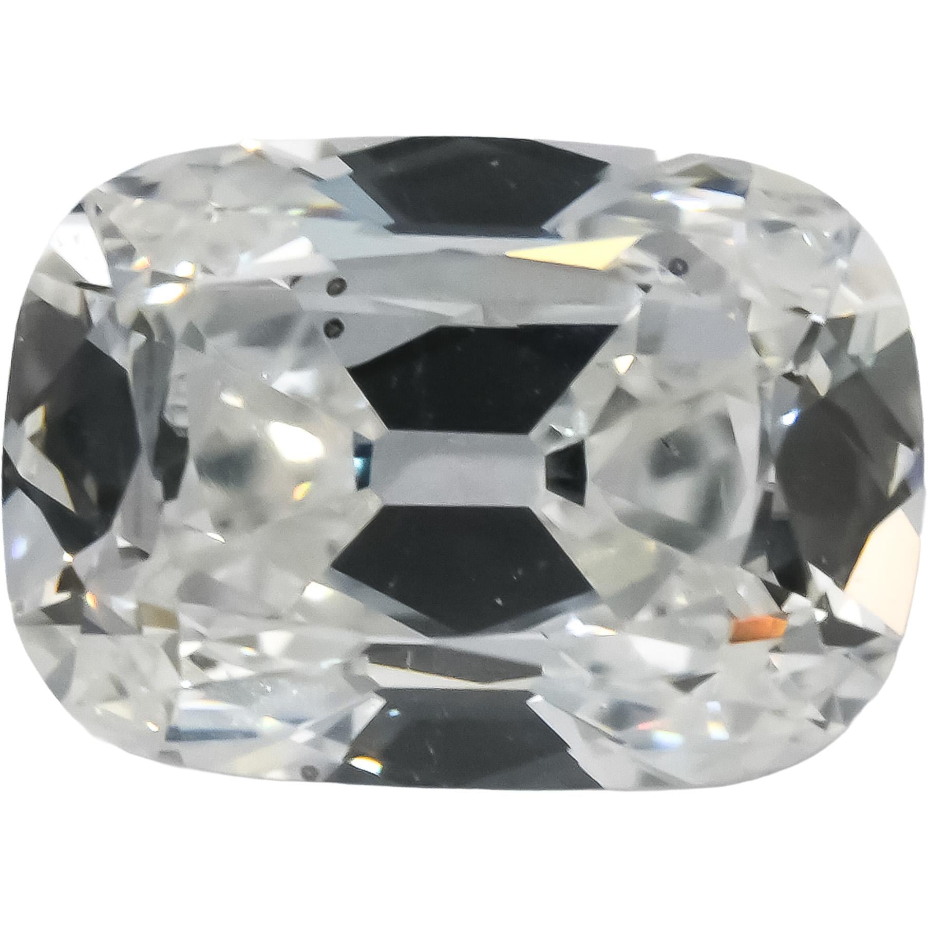 GIA Certified SI1/F Old Mine Brilliant Cut Diamond Loose Stone 1.03CT