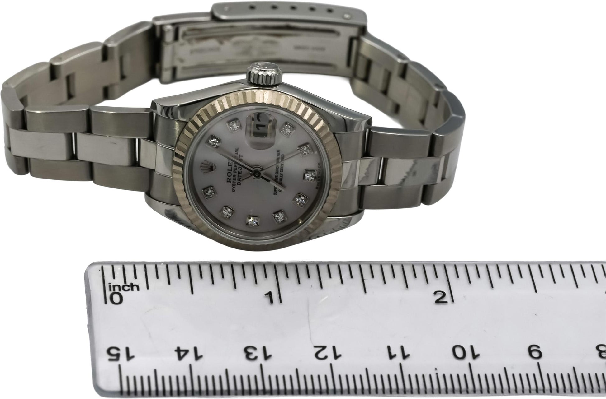 ROLEX Stainless Steel & 18k Gold Lady-Datejust Watch w/ Factory Dial Ref. 179174