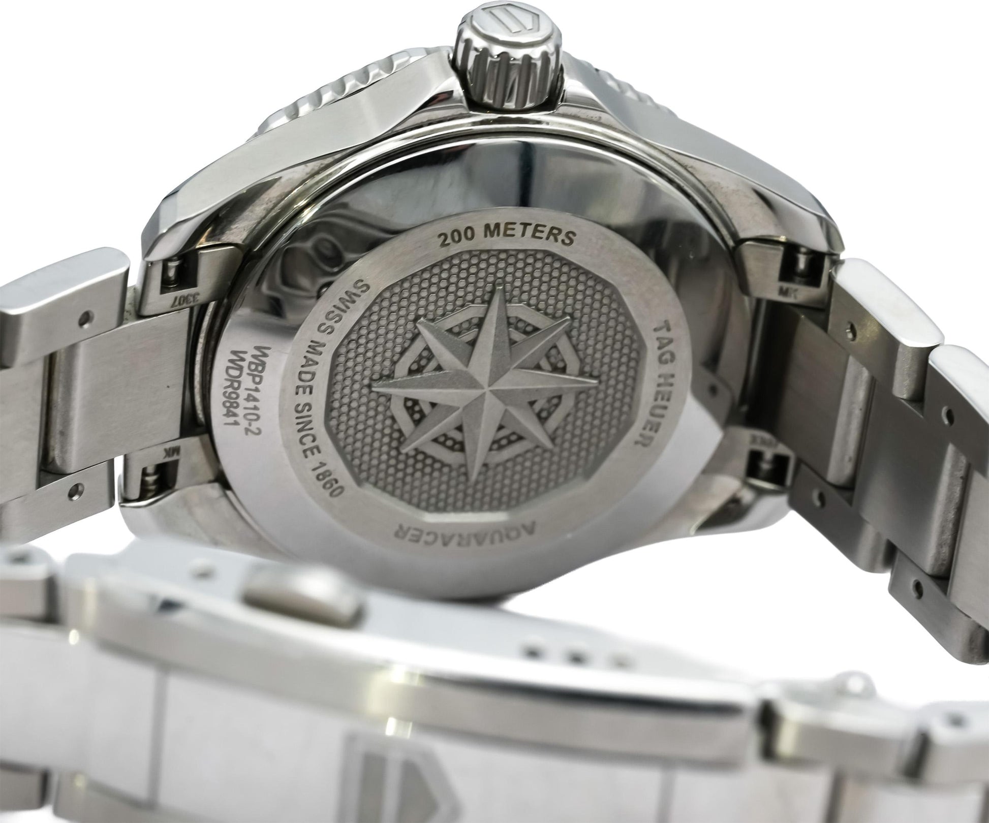 TAG HUER Stainless Steel Aquaracer Professional 200 Ladies Watch w/ Box & Papers