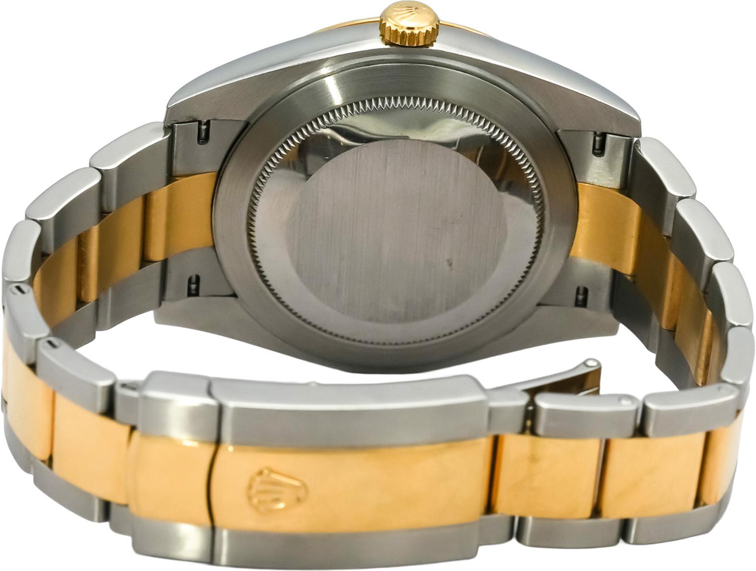 ROLEX Stainless Steel 18k Gold Datejust 41 "Wimbledon" Dial Watch Ref 126333