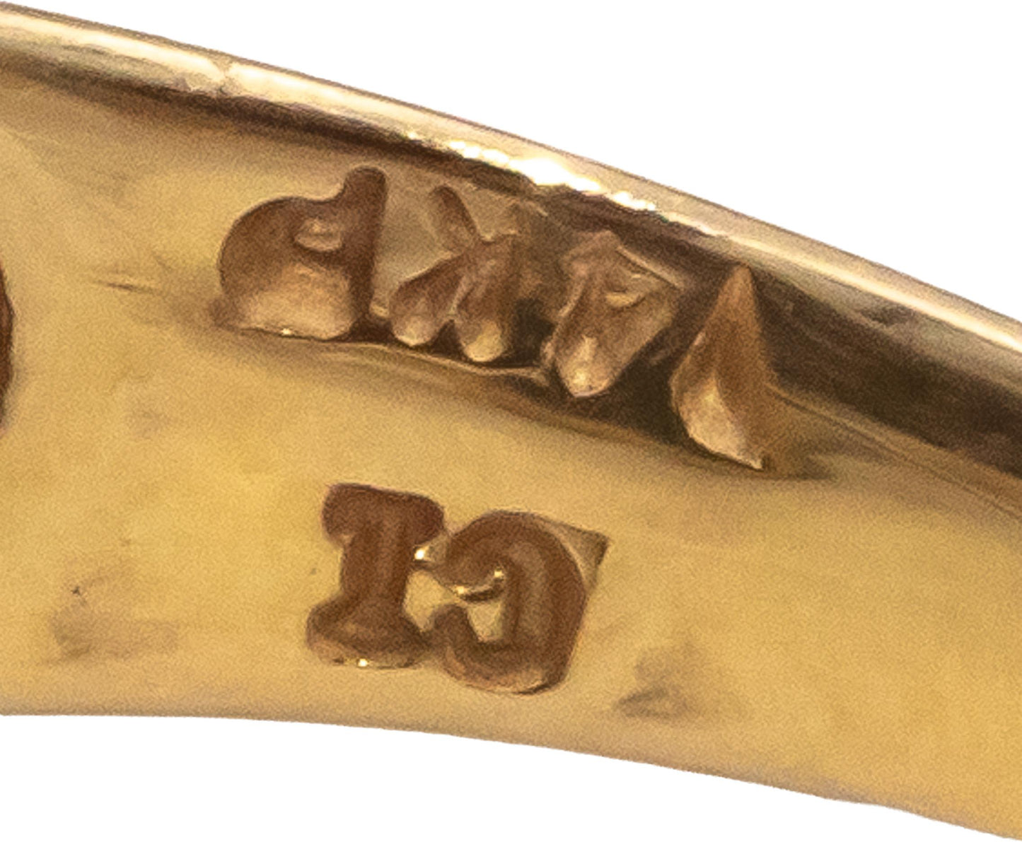 14k Yellow Gold Round Diamond Cluster Cocktail Ring 1.0CT Size 7