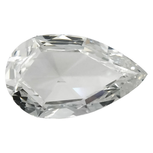 GIA Certified VS2/D Pear Brilliant Cut Diamond Loose Stone 1.52CT