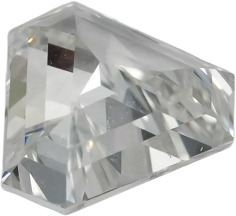 GIA Certified SI1/G Cut Cornered Trillion Step Cut Diamond Loose Stone 1.01CT