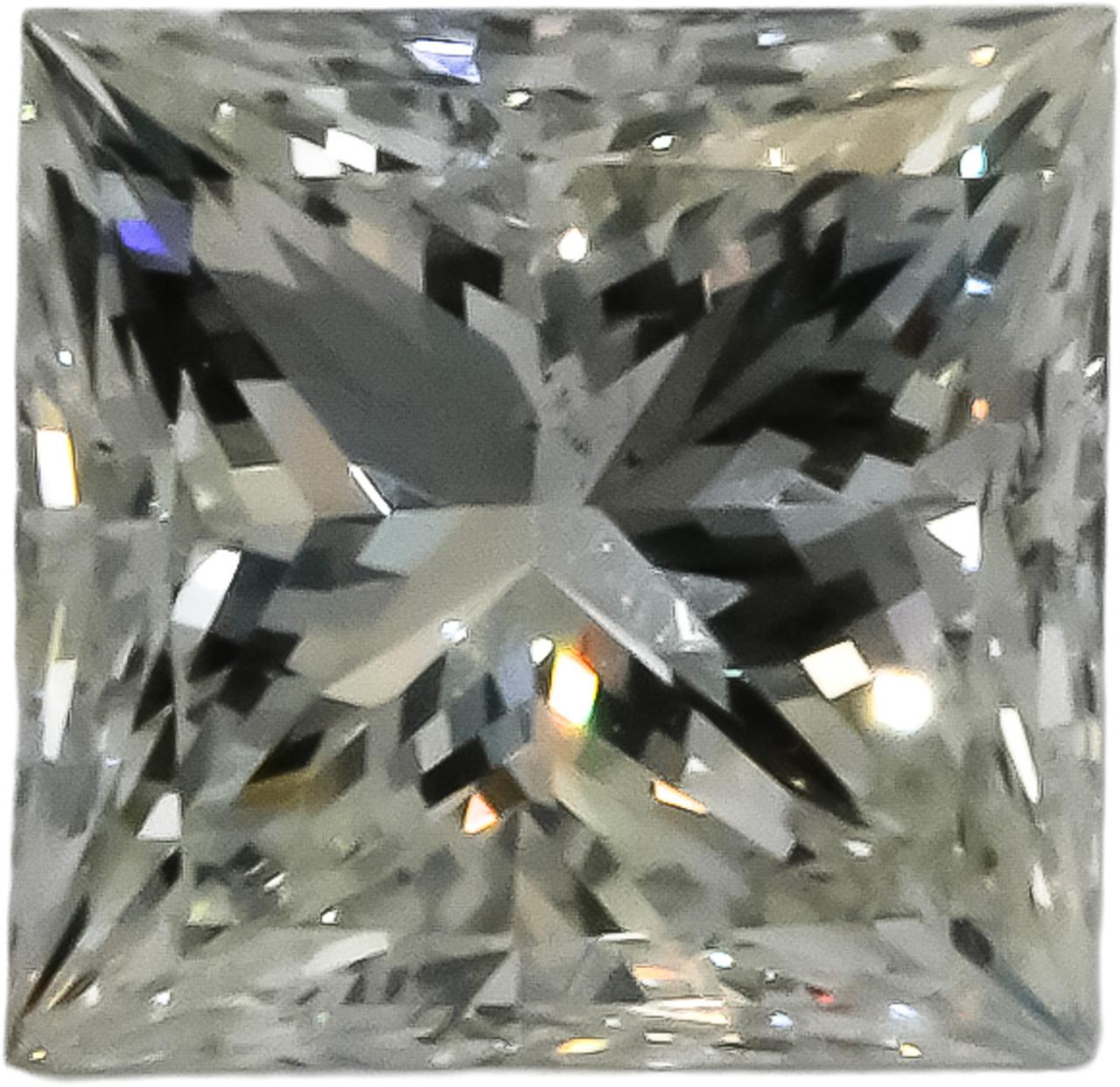 GIA Certified SI1/J Princess Cut Natural Diamond Loose Stone 1.51CT