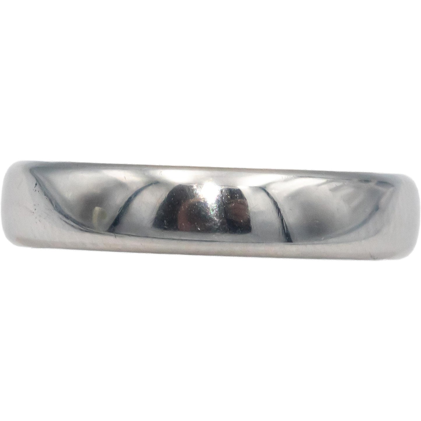 TIFFANY & CO. Platinum Jewelry 1999 Forever Men's Wedding Band Ring Size 7.5