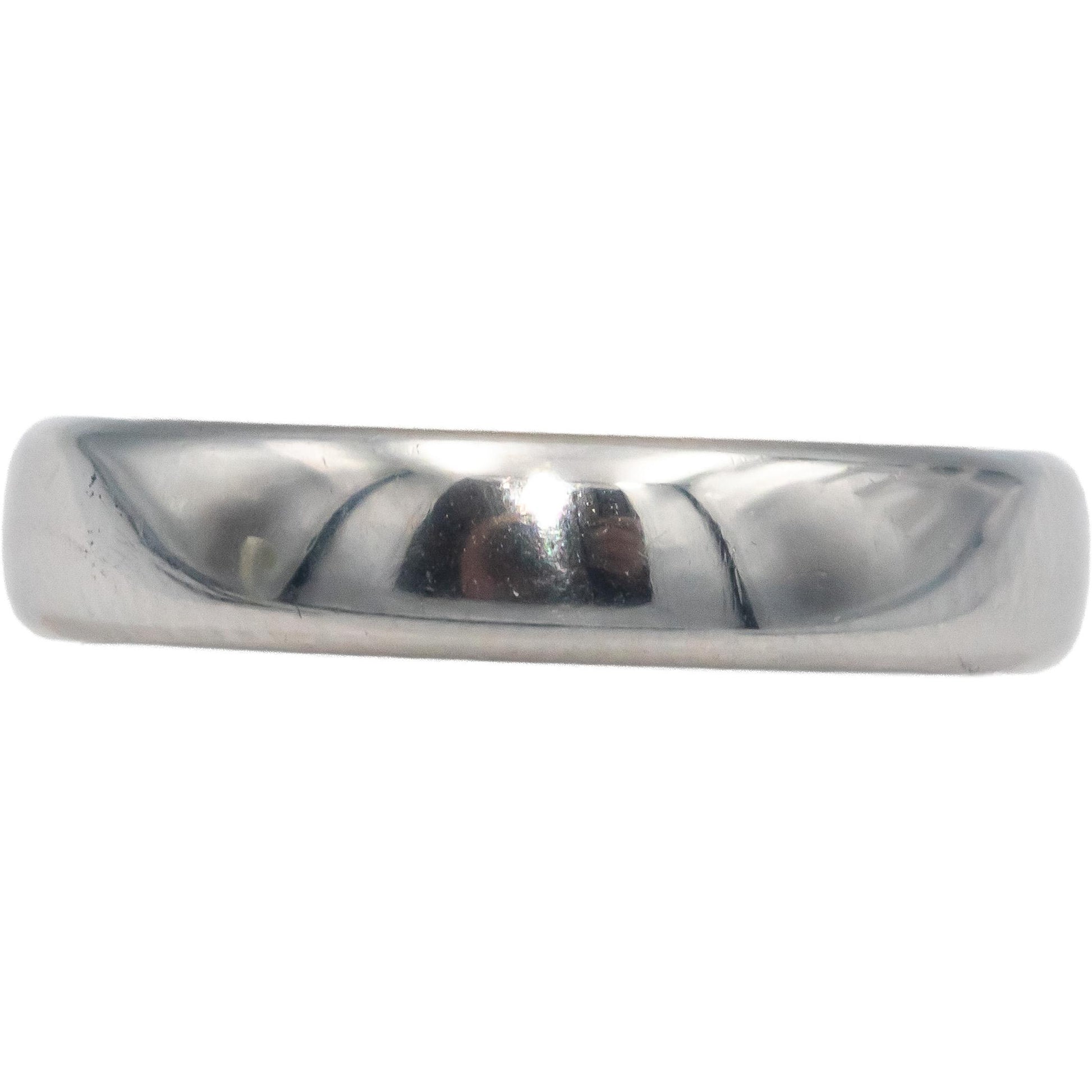 TIFFANY & CO. Platinum Jewelry 1999 Forever Men's Wedding Band Ring Size 7.5