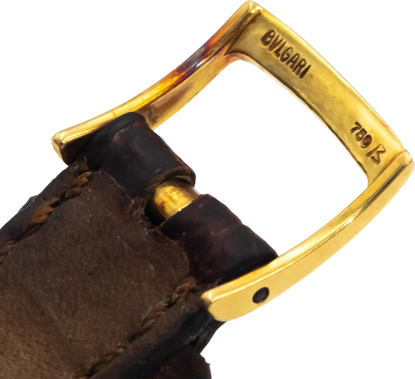 BVLGARI 18k Yellow Gold Classic BB30GL Quartz Watch