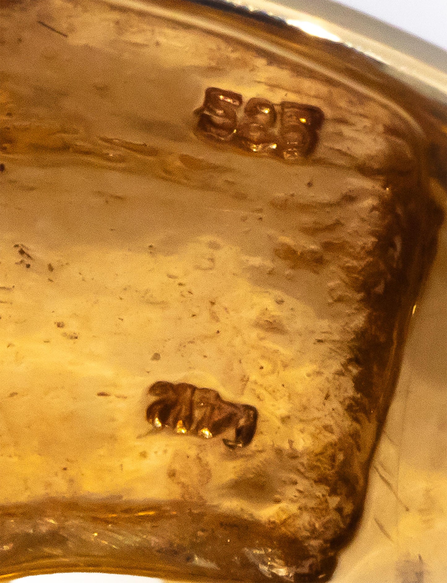 14k Yellow Gold Square Sapphire & Round Diamond Wide Band Ring 0.70CT Size 8