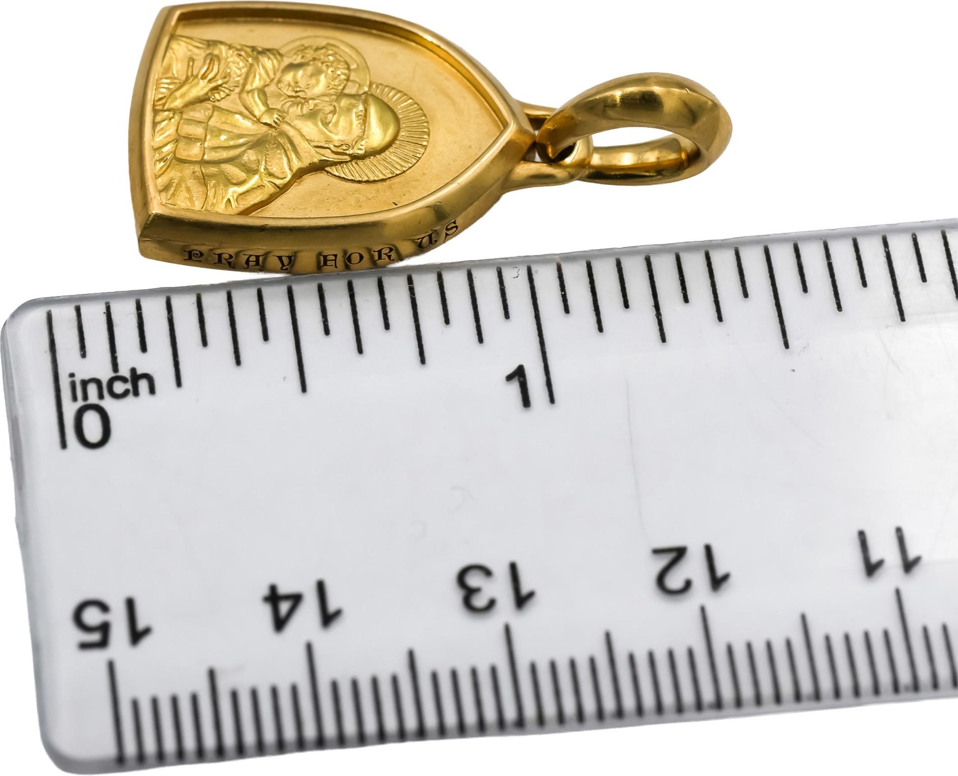 DAVID YURMAN 18k Yellow Gold St. Anthony Charm Pendant