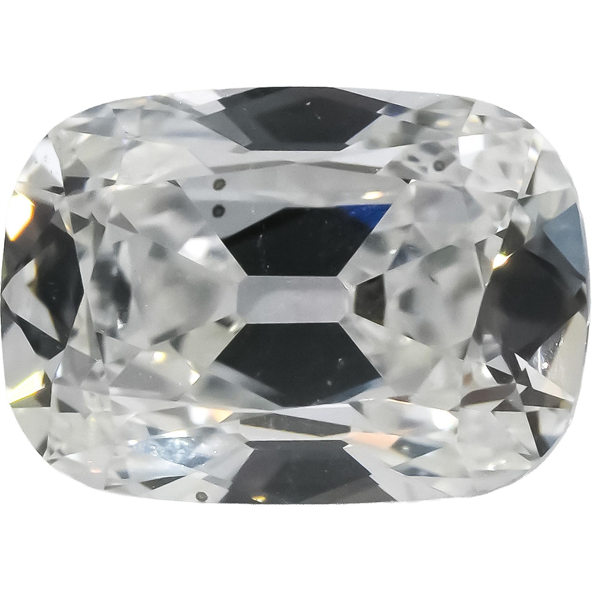GIA Certified SI1/F Old Mine Brilliant Cut Diamond Loose Stone 1.03CT