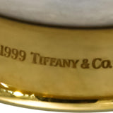 TIFFANY & CO. 1999 18k Yellow Gold 6mm Wide Band Ring Size 9.25
