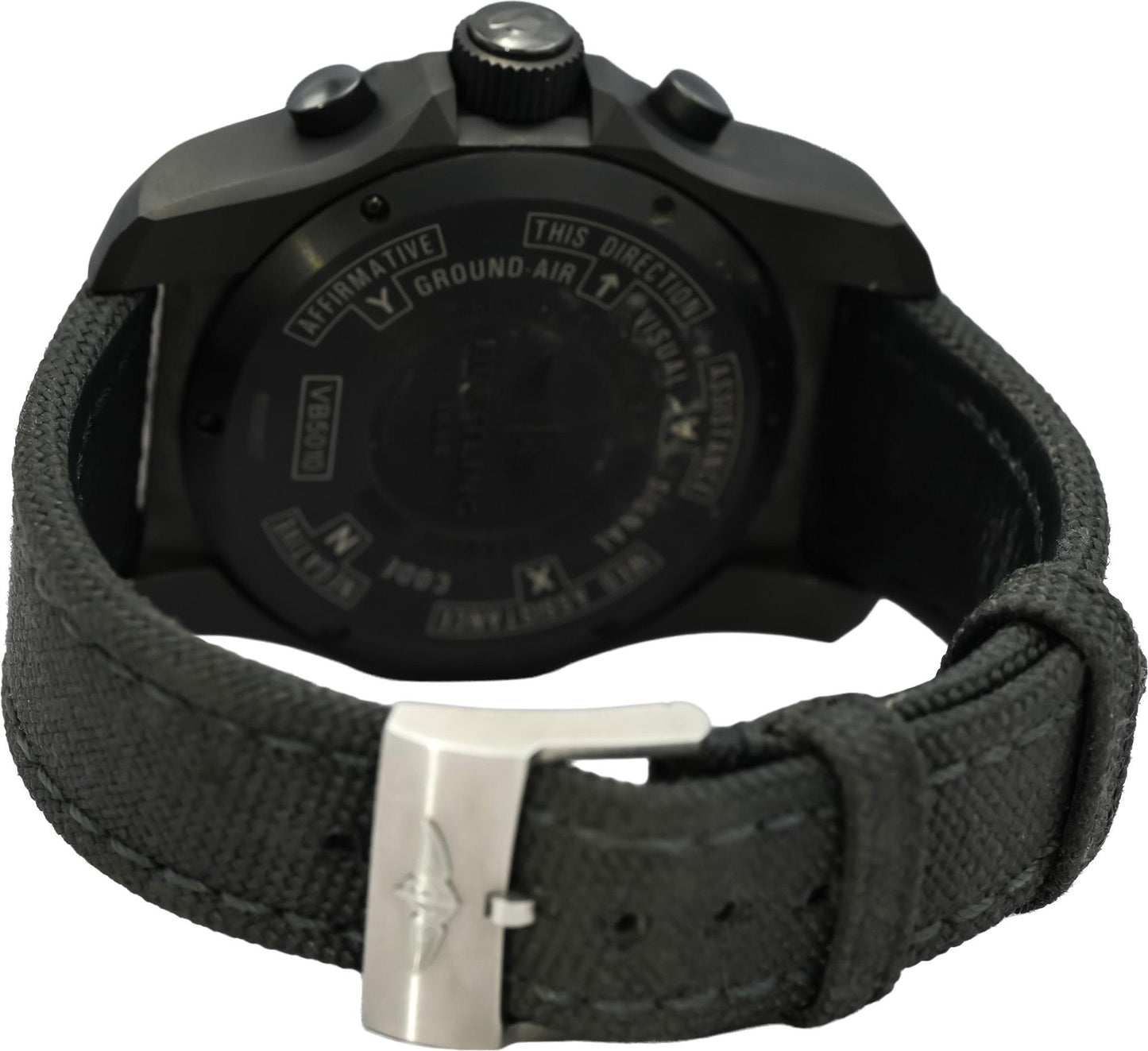 BREITLING Cockpit B50 Night Mission PVD Titanium Watch w/ Box & Papers