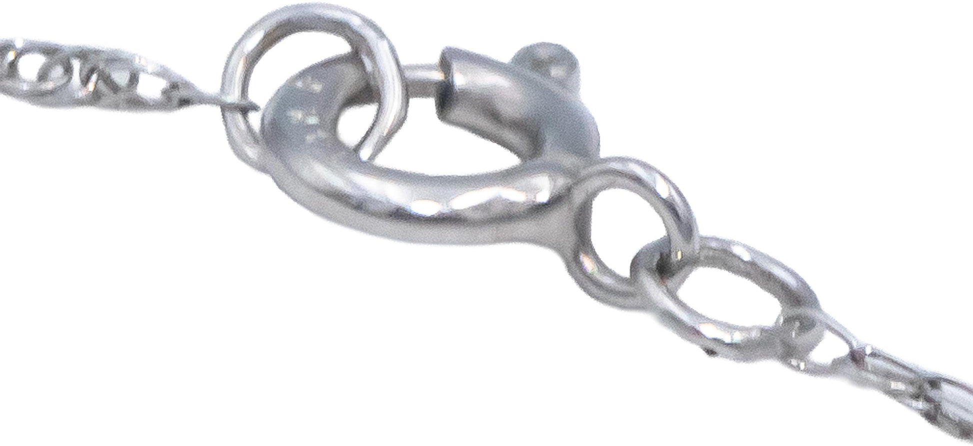 Diamond Round 14k White Gold Heart Pendant Necklace 0.20CT