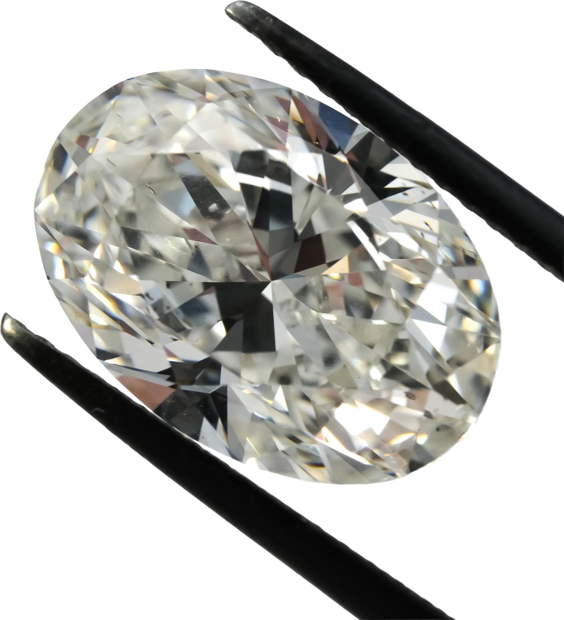 GIA Certified SI1/F Oval Brilliant Diamond Loose Stone 5.01CT