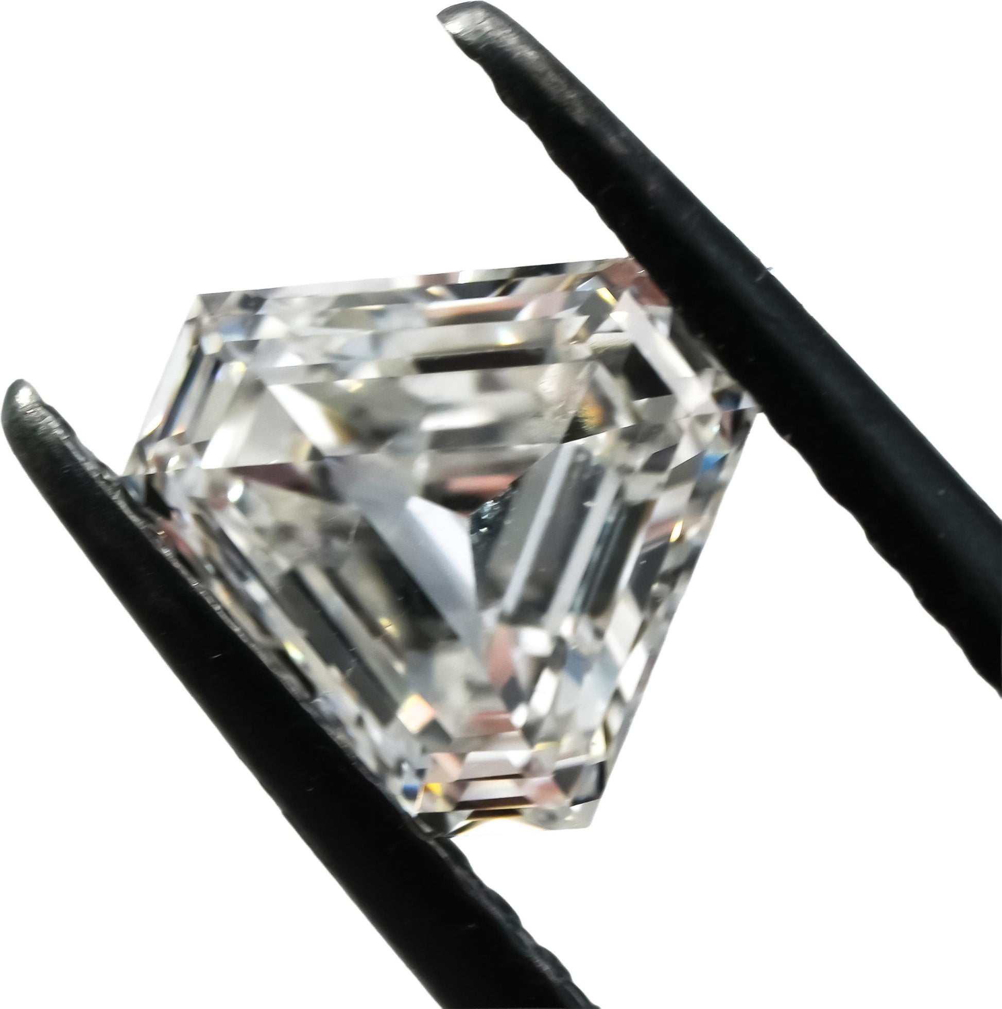 GIA Certified SI1/G Cut Cornered Trillion Step Cut Diamond Loose Stone 1.01CT