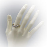 TIFFANY & CO. Platinum Etoile Diamond Engagement Ring 0.51CT Size 8.25 w/ Box