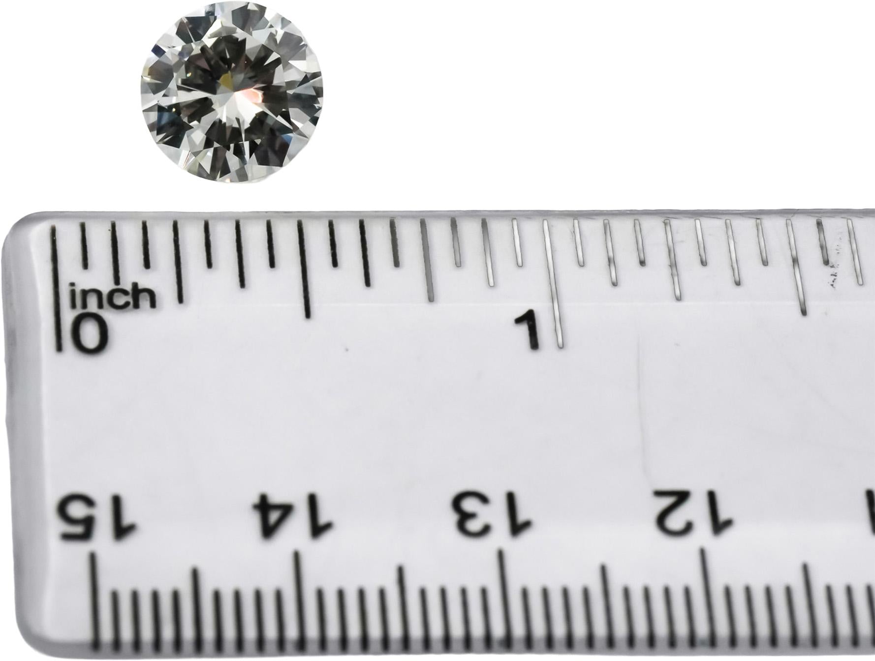 GIA Certified VS1/I Round Cut Natural Diamond Loose Stone 3.02CT