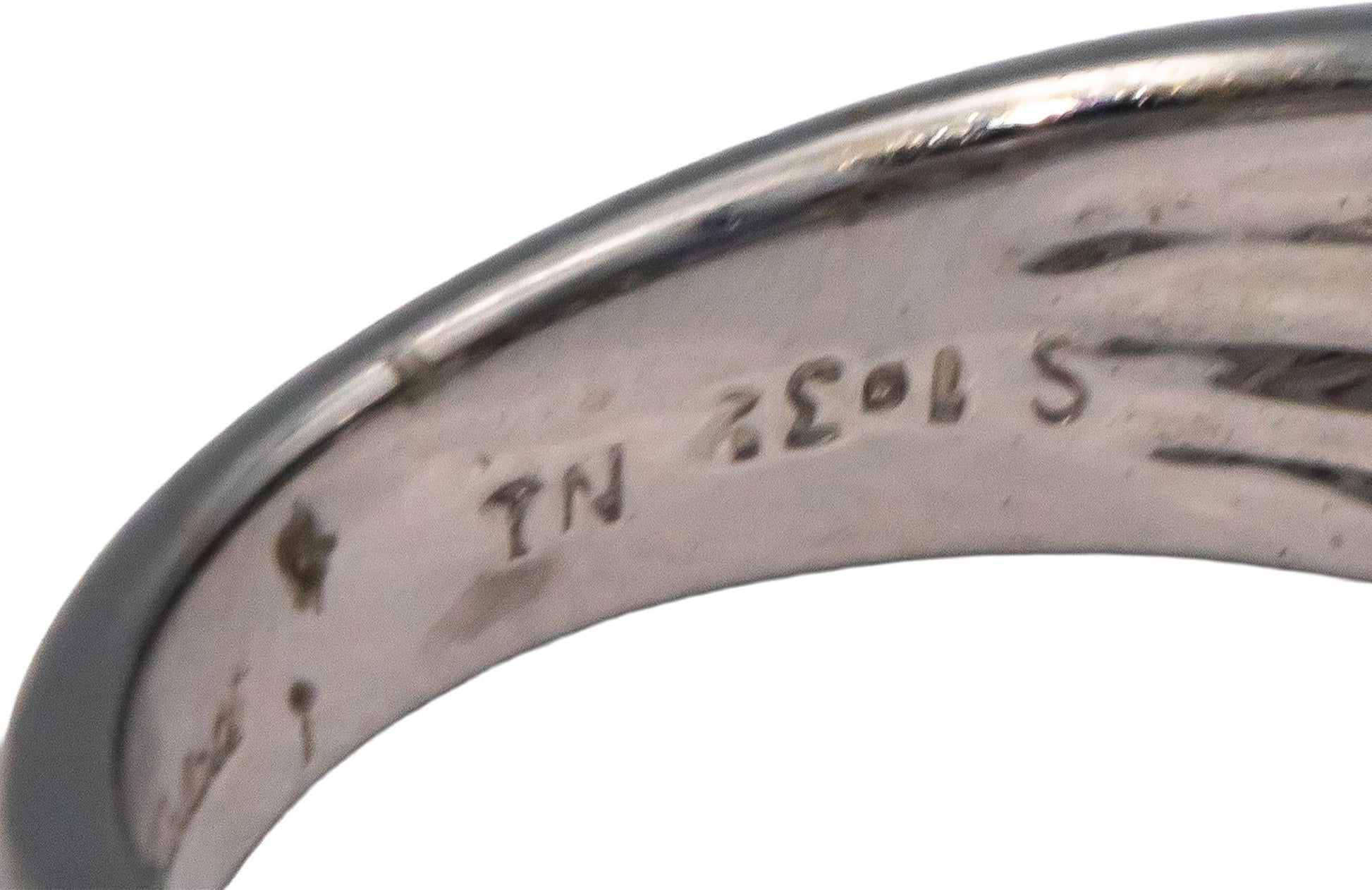 KALATI Designer 18k White Gold 2.07CT Diamond and Tanzanite Ring Size 7.25