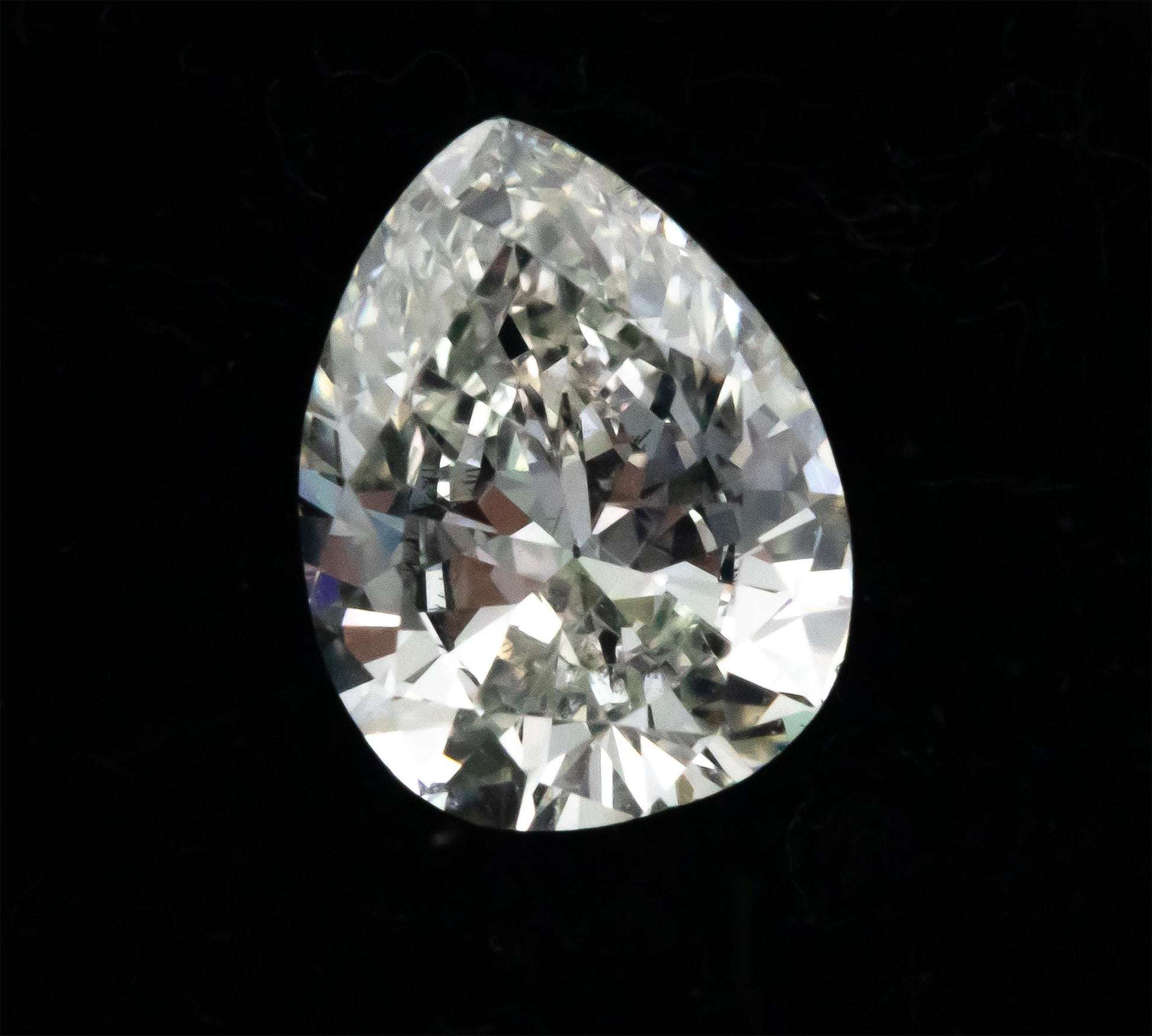 GIA Certified VS2/J Pear Brilliant Cut Loose Diamond w/ Report 1.03CT