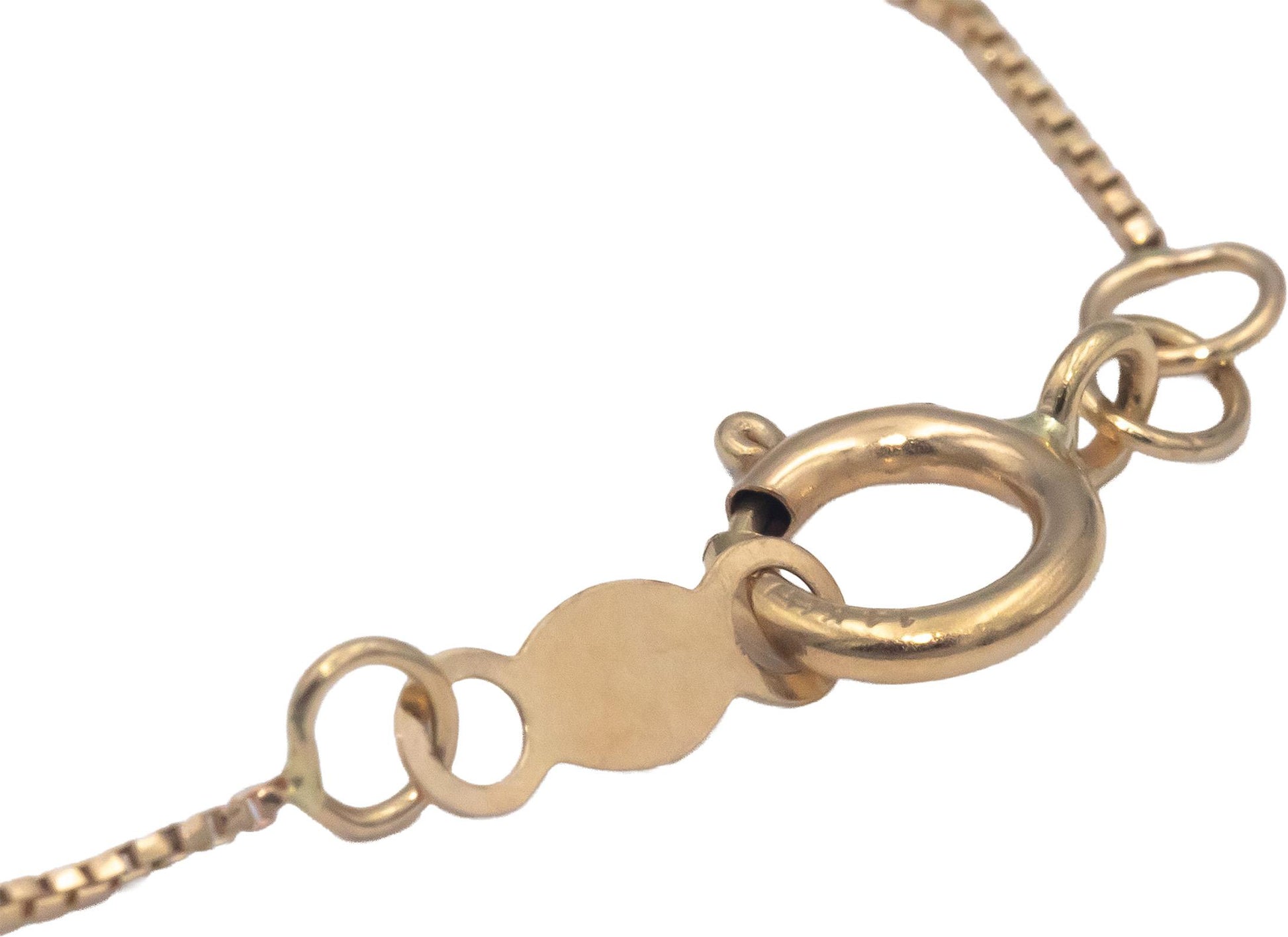 14k Yellow Gold Jewelry 0.37CT Round Cut Diamond Pendant Necklace