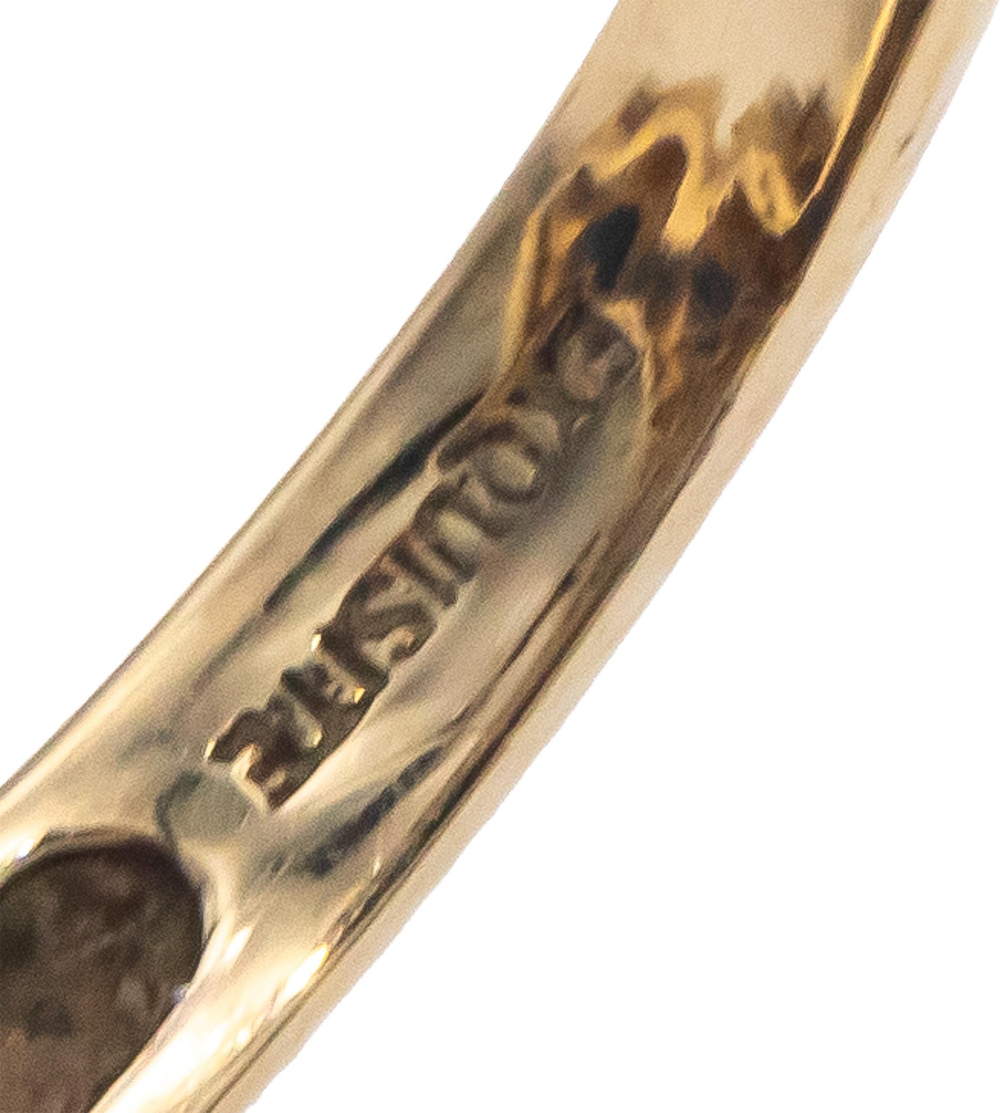 10k Yellow Gold Jewelry 1.35CT Diamond and Sapphire Cocktail Ring Size 8