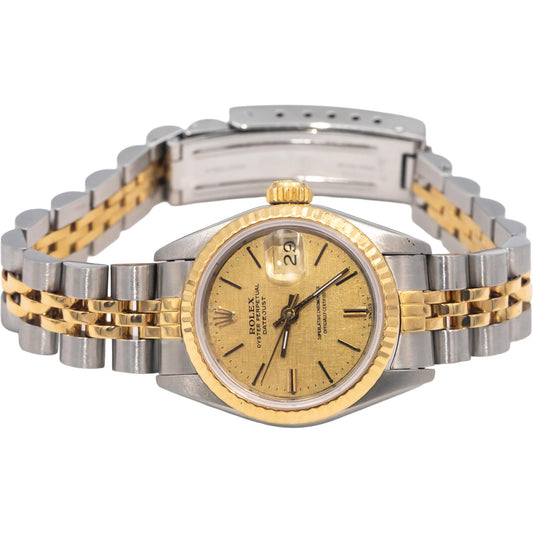 ROLEX Stainless Steel & 18k Gold 69173 Lady-Datejust Automatic Watch