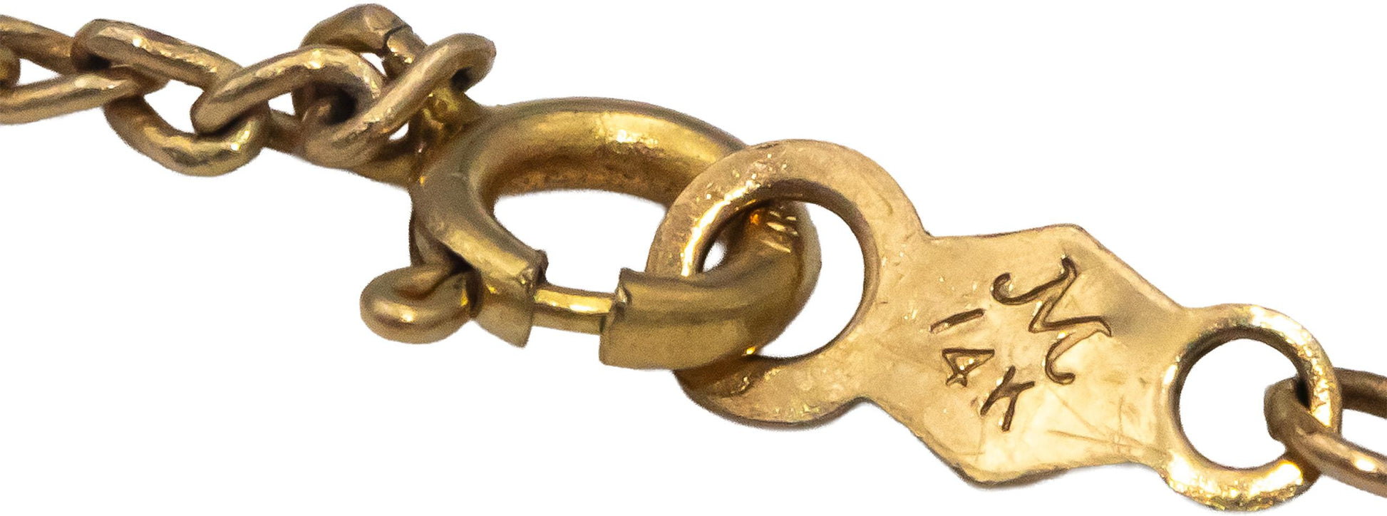 14k Yellow Gold Diamond and Ruby Floral Cluster Pendant Necklace 0.55CT