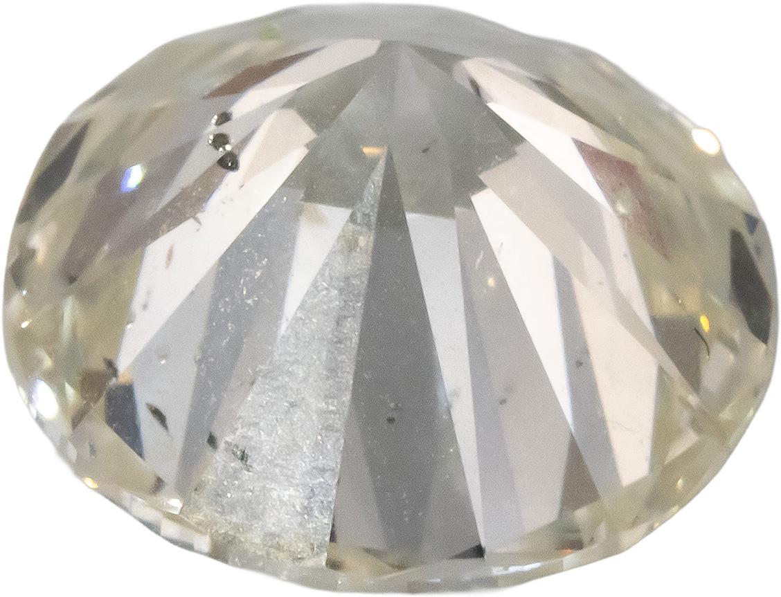 GIA Certified SI2/K Round Brilliant Diamond Loose Stone 4.98CT