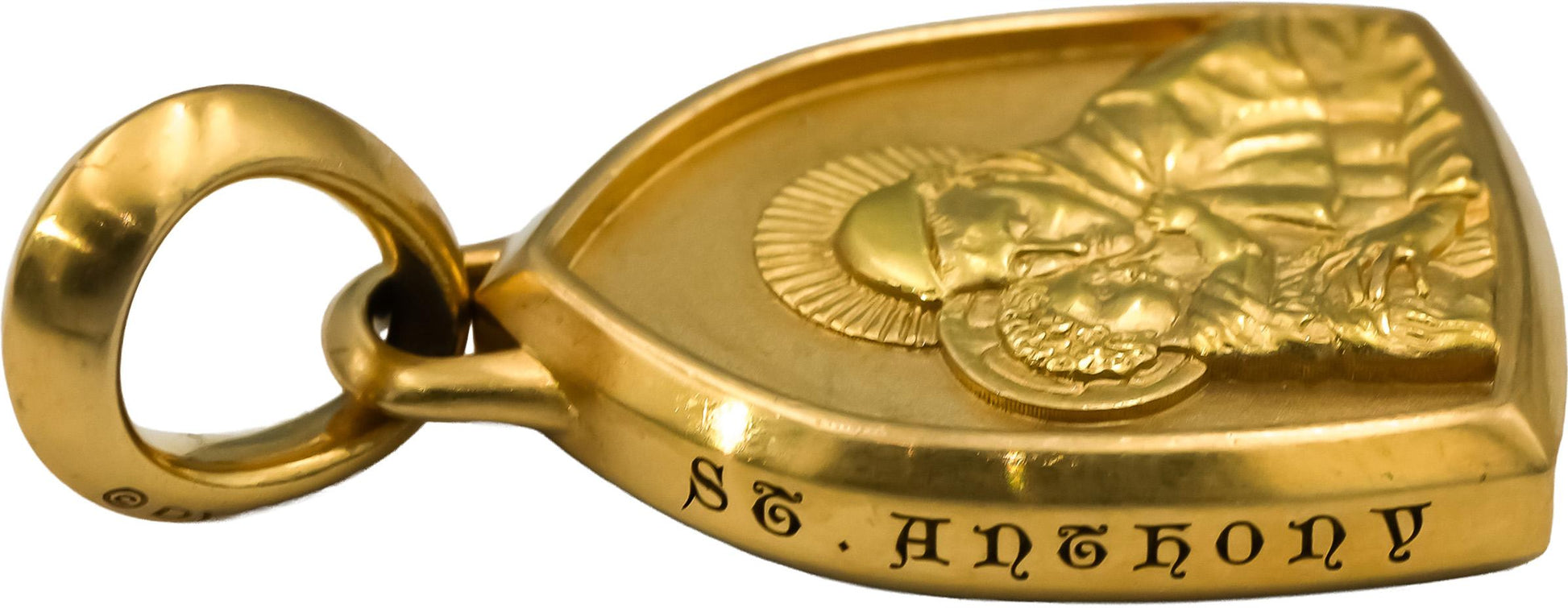 DAVID YURMAN 18k Yellow Gold St. Anthony Charm Pendant