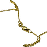 IGI 14k Yellow Gold VS1/E Oval Cut Lab-Grown Diamond Pendant Necklace 2.43CT