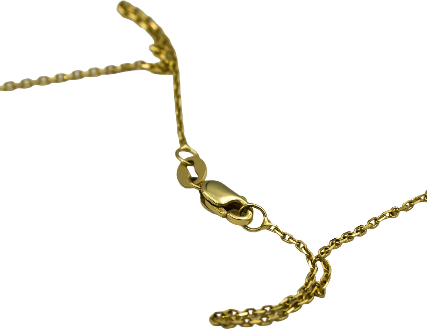 IGI 14k Yellow Gold VS1/E Oval Cut Lab-Grown Diamond Pendant Necklace 2.43CT