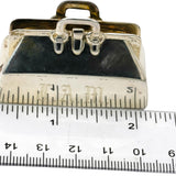 TIFFANY & CO. Sterling Silver Doctor's Bag Pill Box