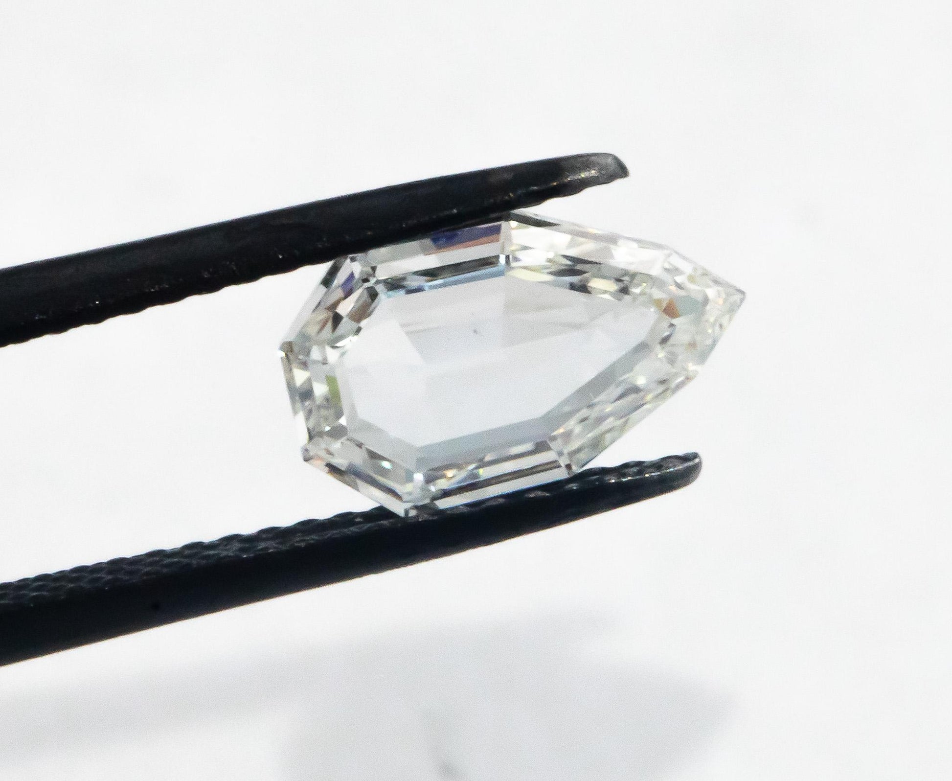 GIA Certified 1.31CT VS2/G Modified Pear Step Cut Loose Diamond w/ Report