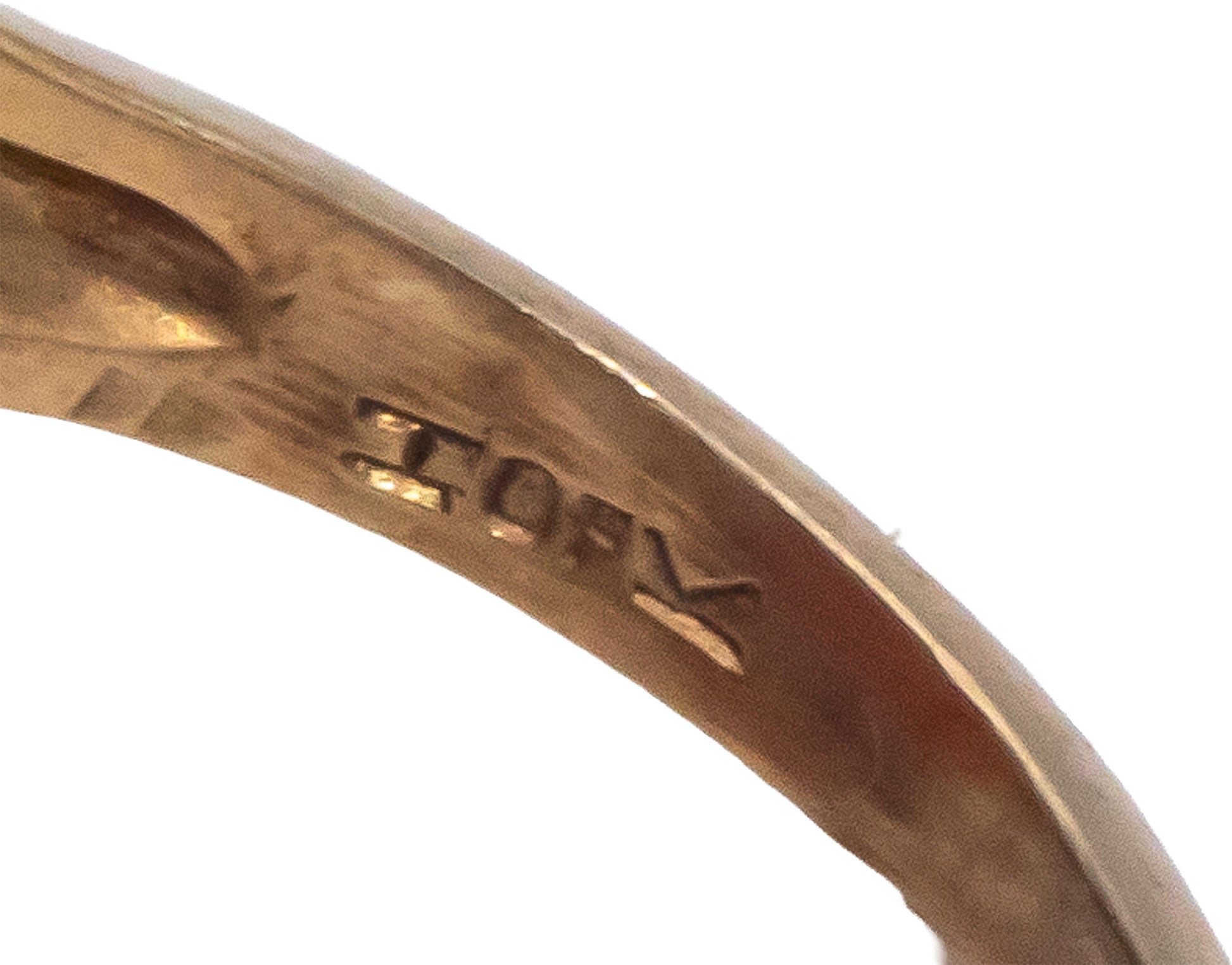 Vintage Antique 10k Yellow Gold Carnelian Cameo Ring Size 5