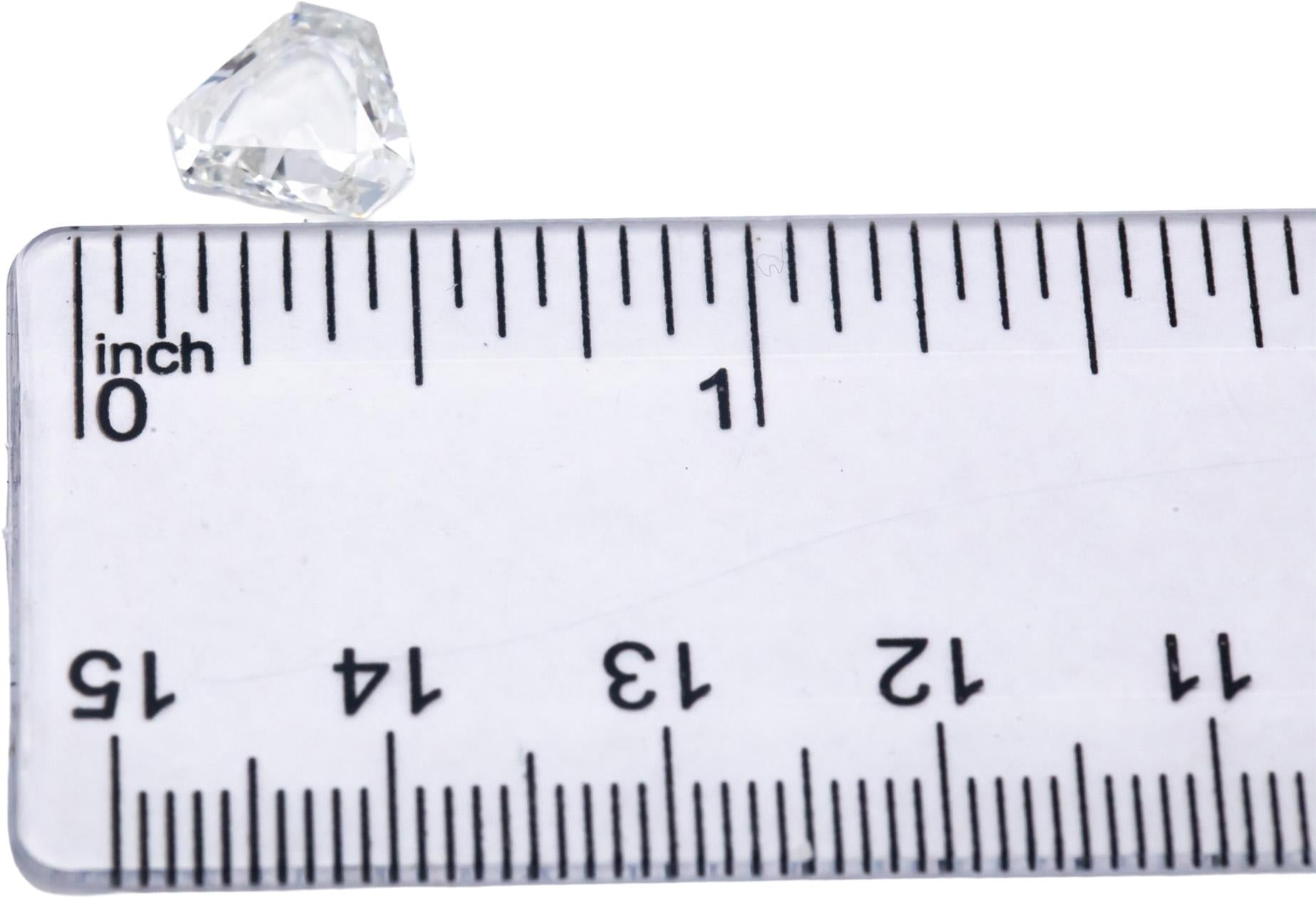 GIA Certified Trillion Shape Loose Diamond VS1/H 2.04CT